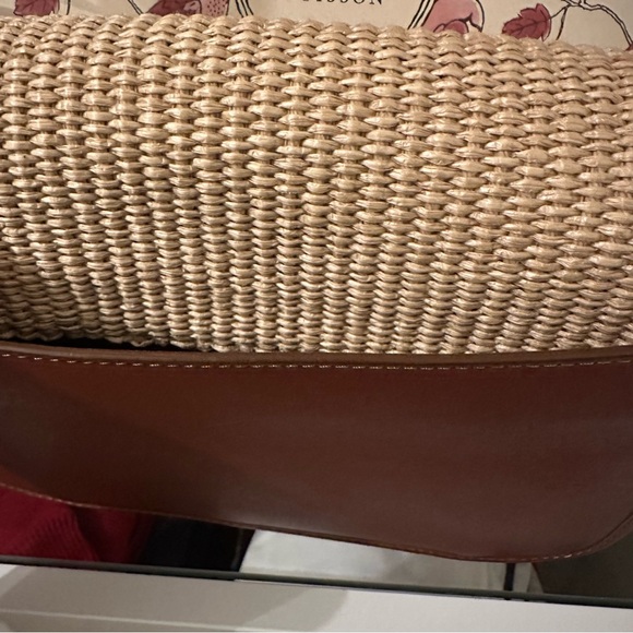 Sézane Milo Bag Naturel & Heritage Leather NWT - Picture 6 of 10